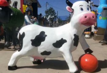 創意小狗雕塑 步行街店門口雕塑 動物小品