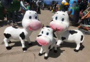 酒店小狗雕塑 庭院仿真雕塑 彩繪小品