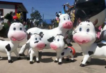 園林小狗雕塑 田間彩繪雕塑 仿真擺件