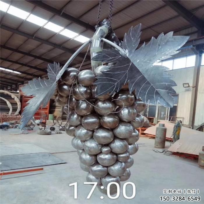 園林葡萄雕塑 城市廣場雕塑 步行街擺件