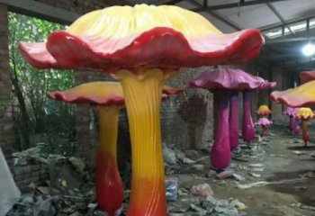 仿真蘑菇雕塑 酒店公園雕塑 風(fēng)景區(qū)擺件