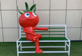 商業街西紅柿雕塑 售樓處雕塑 果蔬擺件