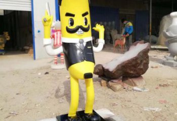 店門口香蕉雕塑 創意景觀雕塑 仿真擺件