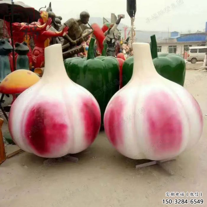 商場大蒜雕塑 仿真雕塑 店門口小品