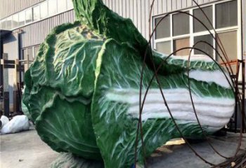 城市白菜雕塑 風景區彩繪雕塑 抽象擺件