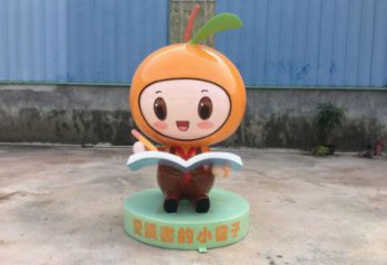 仿真橙子雕塑 酒店公園雕塑 風景區(qū)擺件