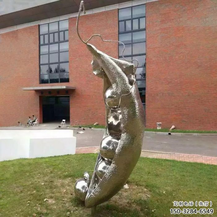 售樓處豆角雕塑 商業街仿真雕塑 果蔬擺件