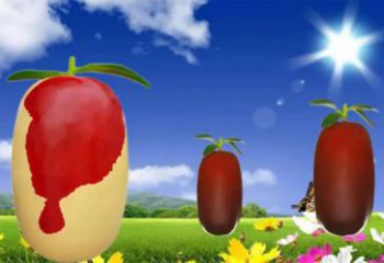 商場大棗雕塑 仿真雕塑 店門口小品