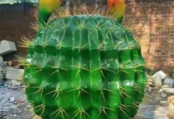 售樓處仙人球雕塑 商業街仿真雕塑 花卉擺件