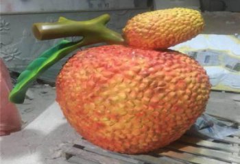 商業(yè)街荔枝雕塑 售樓處雕塑 水果擺件