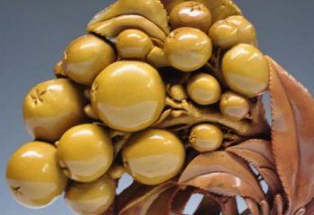 庭院枇杷雕塑 城市仿真雕塑 水果小品