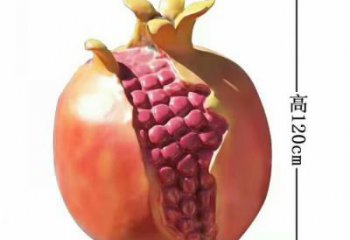 仿真石榴雕塑 酒店公園雕塑 風(fēng)景區(qū)擺件