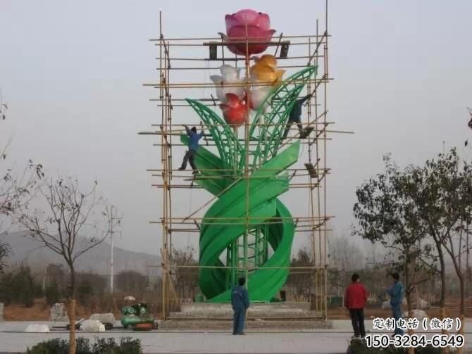 庭院果樹雕塑 城市彩繪雕塑 水果小品