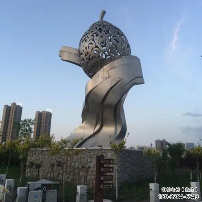 風(fēng)景區(qū)鴨梨雕塑 售樓處廣場(chǎng)雕塑 仿古擺件