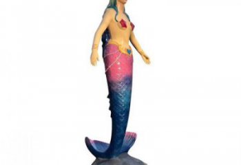 美人魚雕塑 廣場卡通雕塑 門口小品