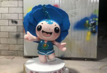 大型娃娃雕塑 門口創(chuàng)意雕塑 售樓處小品