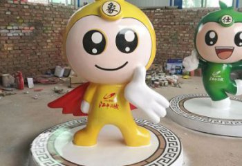 廣場娃娃雕塑 公園動漫雕塑 抽象擺件