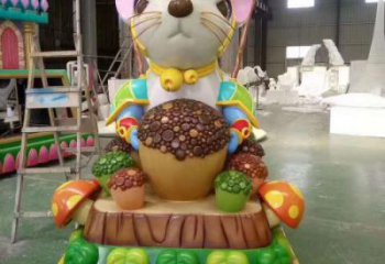 創意迪士尼雕塑 步行街店門口雕塑 卡通小品