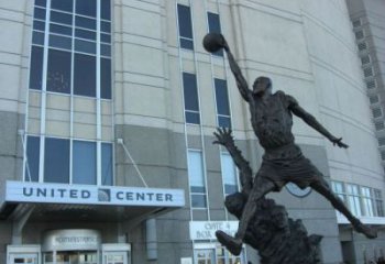 抽象飛人雕塑 店門口彩繪雕塑 步行街?jǐn)[件