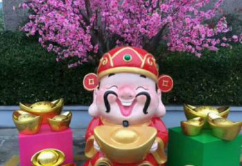 城市小豬佩奇雕塑 風景區彩繪雕塑 抽象擺件