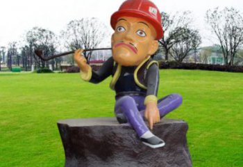 售樓處光頭強雕塑 商業(yè)街雕塑 卡通擺件