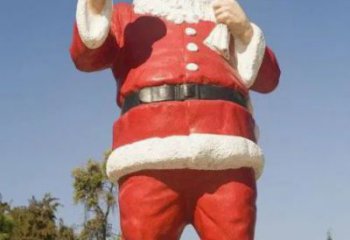 大型圣誕老人雕塑 步行街卡通雕塑 動漫擺件