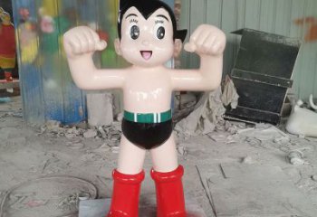 田間公仔雕塑 彩繪卡通雕塑 園林擺件