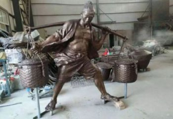 農夫雕塑 風景區幾何雕塑 廣場小品