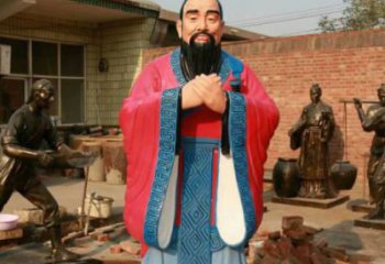 風景區孔子雕塑 售樓處廣場雕塑 仿古擺件