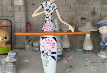 彩繪音樂人雕塑 酒店公園雕塑 風(fēng)景區(qū)擺件