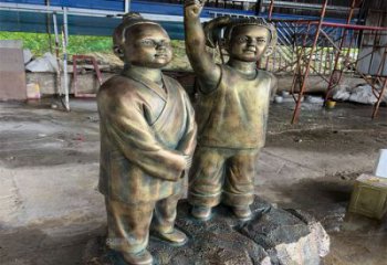 大型讀書雕塑 步行街學校雕塑 宣傳擺件