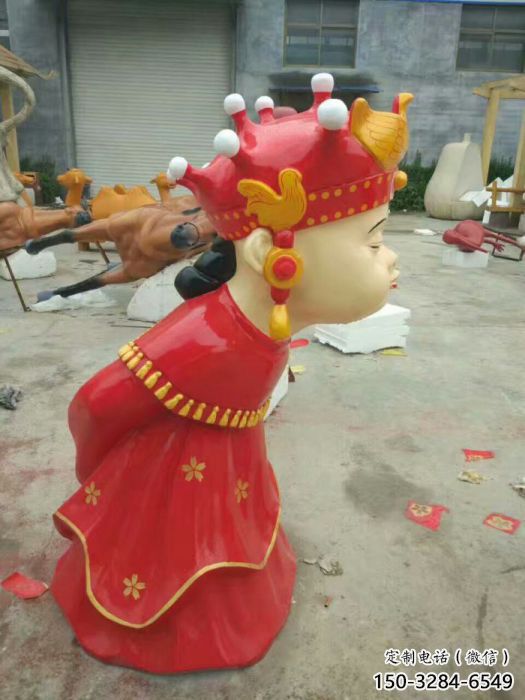 店門口戲曲雕塑 創(chuàng)意景觀雕塑 民俗擺件