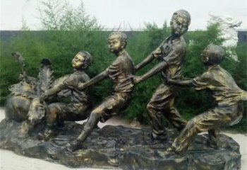 城市拔蘿卜雕塑 風(fēng)景區(qū)彩繪雕塑 抽象擺件