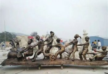 店門(mén)口拔蘿卜雕塑 創(chuàng)意景觀雕塑 民俗擺件