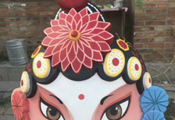 彩繪戲曲雕塑 大型城市雕塑 商業街擺件