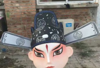 城市戲曲雕塑 風景區彩繪雕塑 抽象擺件