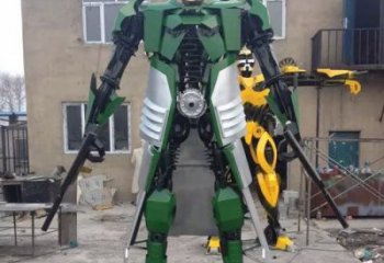 商業(yè)街機器人雕塑 售樓處雕塑 卡通擺件