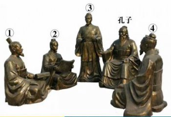 廣場(chǎng)私塾先生雕塑 公園學(xué)校雕塑 抽象擺件