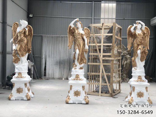 大型四季女神雕塑 步行街民俗雕塑 仿真擺件