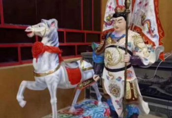 商場馬夫雕塑 民俗雕塑 店門口小品