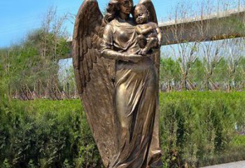 酒店勝利女神雕塑 庭院民俗雕塑 彩繪小品