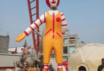 店門口小丑雕塑 創意景觀雕塑 民俗擺件