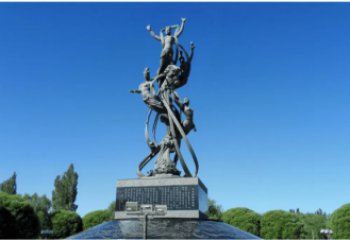 彩繪仕女雕塑 大型城市雕塑 商業(yè)街擺件