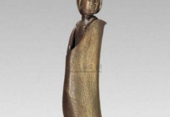 抽象仕女雕塑 店門口彩繪雕塑 步行街擺件