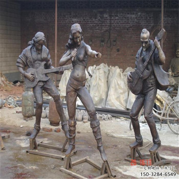 公園美女雕塑 酒店門口雕塑 彩繪擺件