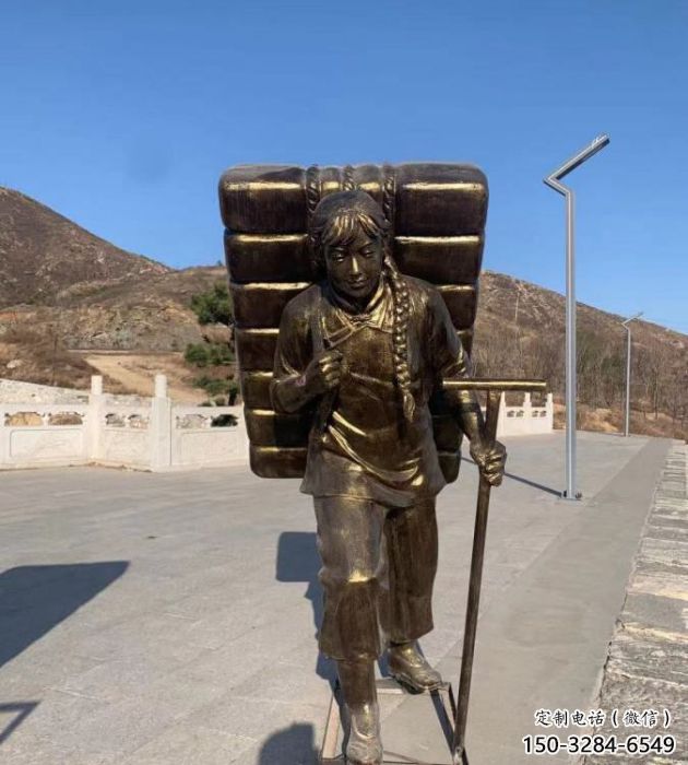 公園絲綢之路雕塑 酒店門口雕塑 彩繪擺件