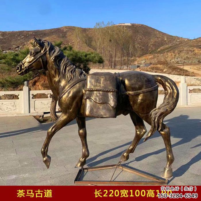 田間絲綢之路雕塑 彩繪古代雕塑 園林擺件