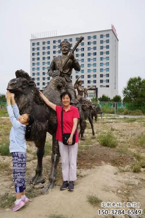 大型茶馬古道雕塑 步行街古代雕塑 仿真擺件