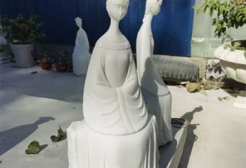 園林仕女雕塑制作 風景區古代雕塑 廣場小品