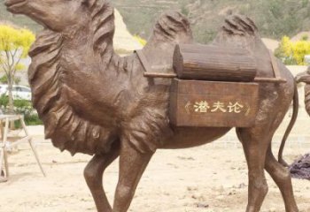 彩繪絲綢之路雕塑 大型城市雕塑 商業街擺件